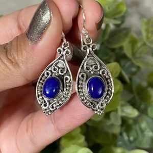 Lapis lazuli Dangle earrings